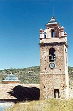 Miniatura para Campanario de la iglesia de Nuestra Señora de los Ángeles (Castielfabib)