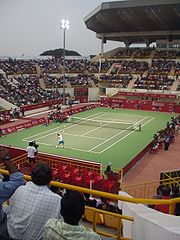 The final of the 2005 tournament featured Carlos Moyà and Paradorn Srichaphan.