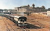 A train leaving Beijing station in 1959