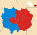 2010 results map