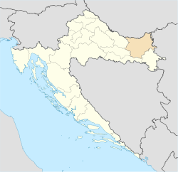 Осіецка-Баранская жупанія на мапе