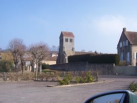 The church in Curgy