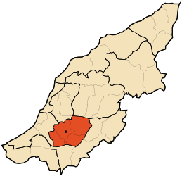 Distretto di Mesra – Mappa