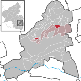 Kaart van Dackenheim