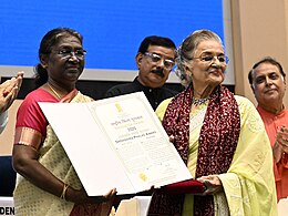 Dadasaheb Phalke Awardee Ms. Asha Parekh