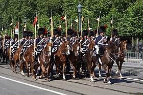Image illustrative de l’article Escorte royale à cheval