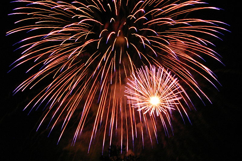 Fireworks in San Jose California 2007 07 04 by Ian Kluft img 9618