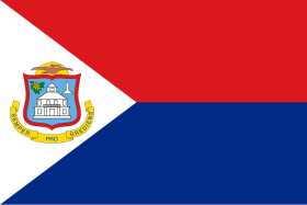 Vlag van Sint Maarten Flag of Sint Maarten