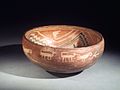 Fourmile Polychrome Bowl, Anasazi (Native American), 1350-1400 AD, Brooklyn Museum