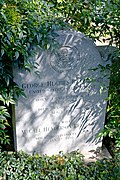 Могила Джорджа Хьюза Реверкомба - секция Коркоран - кладбище Оук-Хилл - 2013-09-04.jpg