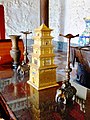 Gold Pagoda inside Wild Goose Pagoda, Xi'an