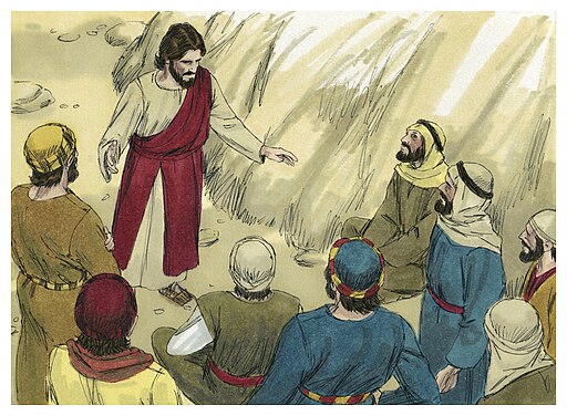 Gospel of Matthew Chapter 16-10 (Bible Illustrations by Sweet Media)