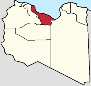 Localização de Misurata