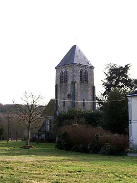 L'église de Grandchamp, seul reste de l'abbaye