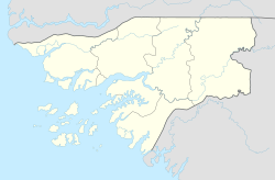 South is located in Guinea-Bissau