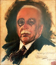 Retrato de Carlos Américo, 1918.