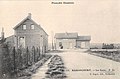 La gare d'Hargicourt vers 1925.