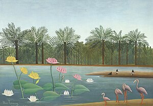 Die Flamingos (Henri Rousseau)