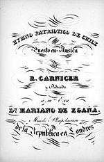 Miniatura para Himno nacional de Chile