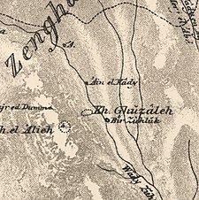 Historical map series for the area of al-Zanghariyya (1870s).jpg