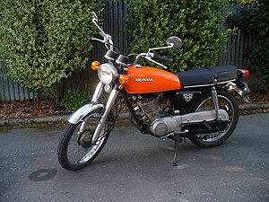 300px Honda CG125 orange Honda Cg 125