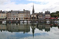 Le port d'Honfleur.