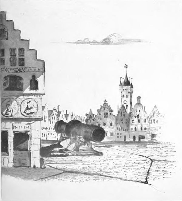 Gros canon de Gand. — Lettre à Mme Victor Hugo.