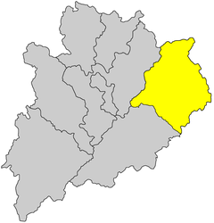 Contea di Dabu – Mappa