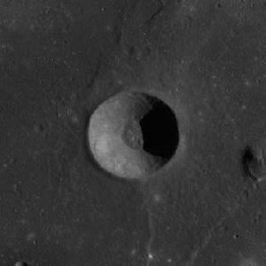 Cràter Ilʹin (imatge del LRO)