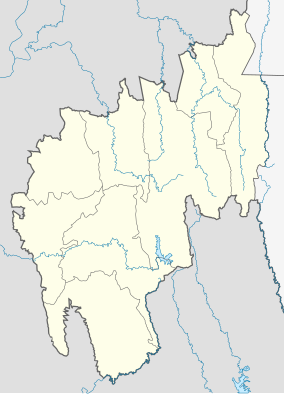 Map showing the location of Sepahijala Wildlife Sanctuary