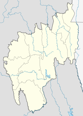 Mapa de localización de Tripura