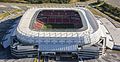 Draufsicht auf die Arena Pernambuco im November 2013