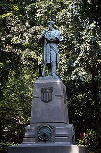 Monumento al 7° Reggimento, Central Park, New York City