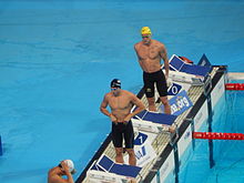 Kazan 2015 - Phillips and Hadler 100m butterfly semi.JPG