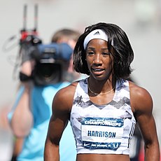Nach Silber bei den Weltmeisterschaften 2019 gewann die Weltrekordlerin Kendra Harrison auch hier in Tokio Silber