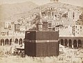 The Kaaba photographed by Muhammad Sadiq