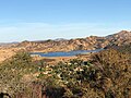 Las Virgenes Reservoir.