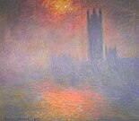 Londres, le Parlement, Monet