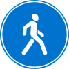 Pedestrians only