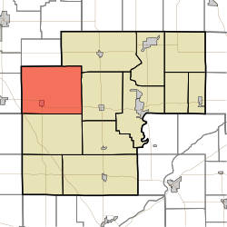 Location in White County