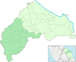 Unione Montana dell'Esino Frasassi – Mappa