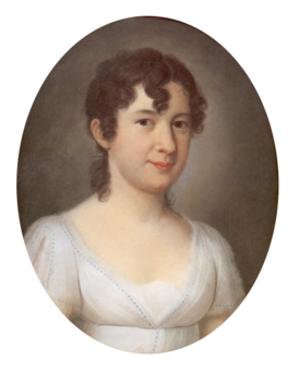 Портрет кисти Иоганна Якоба де Лозе. 1809
