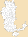 Carte des communes du Rhône