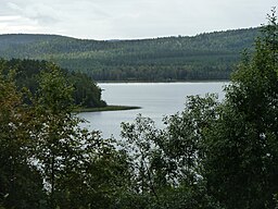 Myckelgensjösjön i september 2012.
