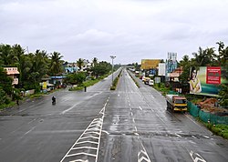 NH 47 view from Kumbalam
