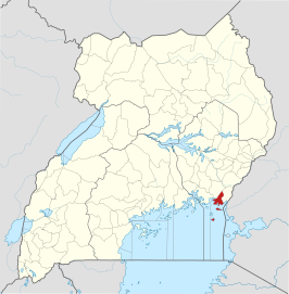 Kaart van Namayingo