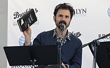 Larson at the 2012 Brooklyn Book Festival