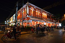 Vita notturna nella turistica Siem Reap