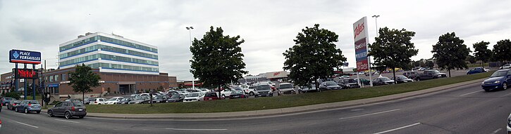 Vue panoramique de Place Versailles