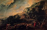 Rubens, Ulysse sur l'île des Phéaciens, 1627.